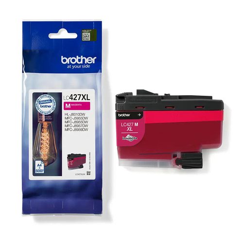 Brother High Capacity Magenta Ink Cartridge 5k pages - LC427XLM
