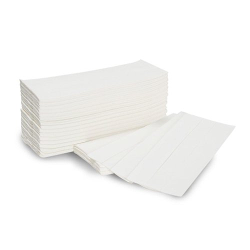 White C Fold Hand Towel 2Ply (2400)