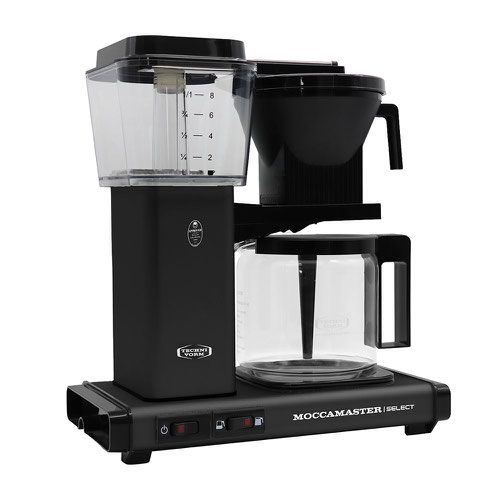 Moccamaster KBG 741 Select Matt Black Coffee Maker UK Plug  8MM53814