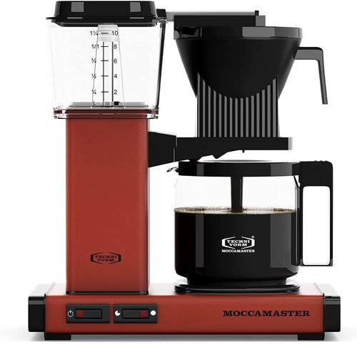 Moccamaster KBG 741 Select Brick Red Coffee Maker UK Plug
