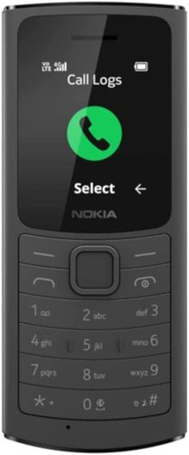 Nokia 110 4G 1.8 Inch Dual SIM 48MB 128MB Phone Black