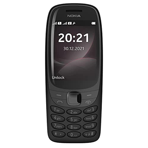 Nokia 6310 2G 2.8 Inch Dual SIM 8MB 16MB Phone Black