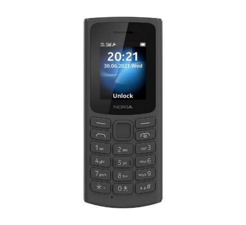 Nokia 105 4G 1.8 Inch Dual SIM 48MB 128MB Phone Black