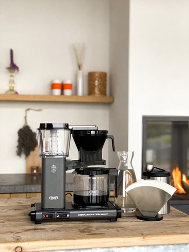 Moccamaster KBG 741 Select Stone Grey Coffee Maker UK Plug 8MM53811 Buy online at Office 5Star or contact us Tel 01594 810081 for assistance