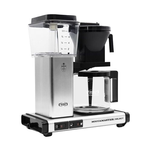 Moccamaster KBG 741 Select Brushed Silver Coffee Maker UK Plug 8MM53810