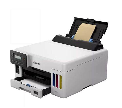 Canon Maxify GX5050 MegaTank Refillable Ink A4 Inkjet Printer 5550C008 - Canon - CO19561 - McArdle Computer and Office Supplies