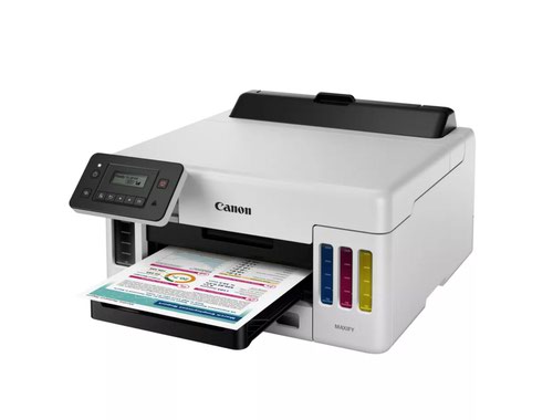 Canon Maxify GX5050 MegaTank Refillable Ink A4 Inkjet Printer 5550C008 - CO19561