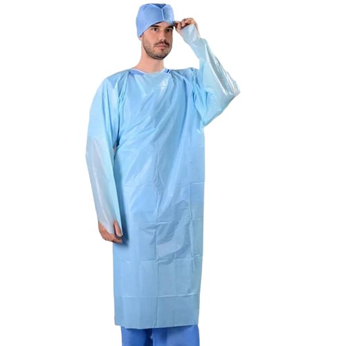 Isolation Gowns Non Woven 40gsm Blue (Pack 10) IGDP10