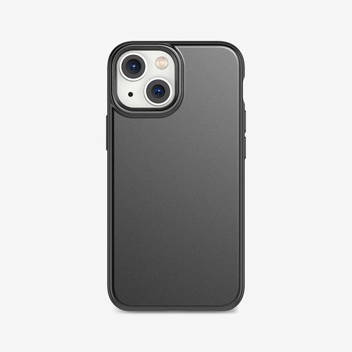 8T218885 | This thin and lightweight black Evo Lite case will protect your iPhone 13 mini from everyday bumps and scrapes. Easy to put on and take off, it has air cushions built into the inside to absorb any impact and also offers extra levels of protection around that all-important camera. We've also built a microbe-reducing formula into the case itself to keep things clean. Also compatible with iPhone 12 mini.