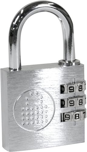LocknCharge LNC10168 Resettable Keyless Padlock for Mini CarryOn  8LNC10168