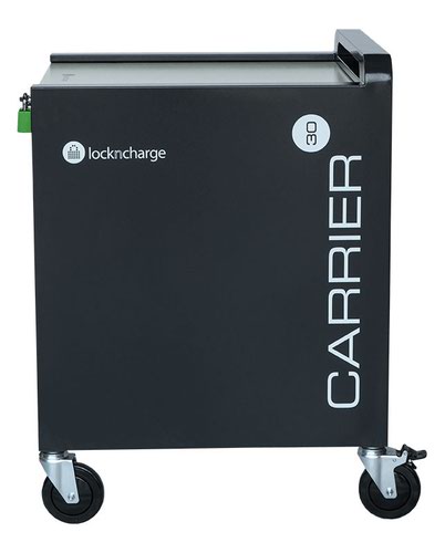 LocknCharge LNC10181 Carrier 30 Cart 30 Bay Store and Charge for iPads Tablets Chromebooks Maximum Screen Size 13 Inches UK  8LNC10181
