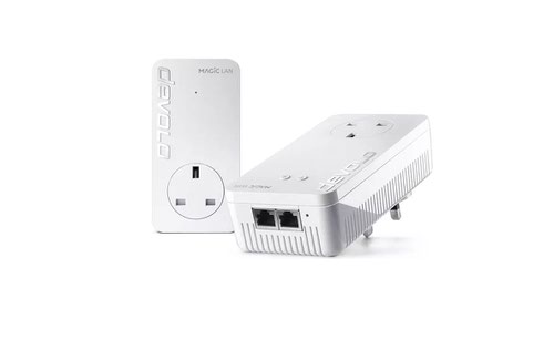 Devolo Magic 1 WiFi 1200 Mbits Ethernet LAN White Powerline Network Adapters 2 Pack