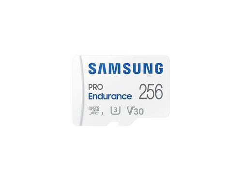 Samsung PRO Endurance 256GB Class 10 MicroSDHC Memory Card and Adapter Flash Memory Cards 8SAMBMJ256KA