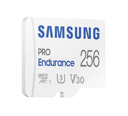Samsung PRO Endurance 256GB Class 10 MicroSDHC Memory Card and Adapter  8SAMBMJ256KA