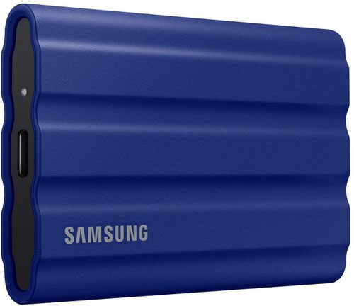 Samsung 1TB Shield USB C 1050Mbs Read Speed 1000Mbs Write Speed Portable Blue External Solid State Drive Samsung
