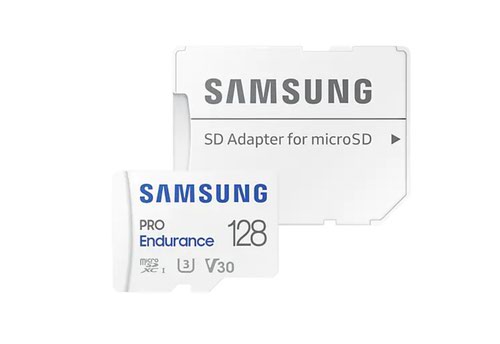 Samsung PRO Endurance 128GB Class 10 MicroSDHC Memory Card and Adapter Flash Memory Cards 8SAMBMJ128KA