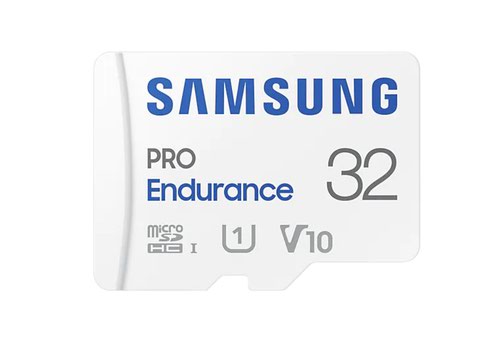 Extreme endurance for monitoring devicesTake the worry out of always-on recording. Engineered to deliver longest lasting performance, the Samsung PRO Endurance is a perfect fit for CCTV, dash cams, and body cams. Capture your crucial moments in high-resolution, even in harsh conditions.