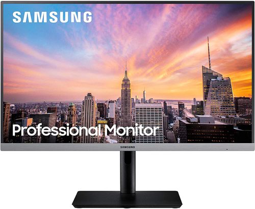 Samsung SR65 24 Inch 1920 x 1080 Pixels Full HD Resolution AMD FreeSync 75Hz Refresh Rate HDMI USB VGA DisplayPort LED Monitor