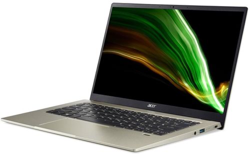 Acer Swift 1 SF114 34 14 Inch Intel Pentium Silver N6000 4GB RAM 256GB SSD Intel UHD Graphics 615 Windows 10 Home Gold Laptop