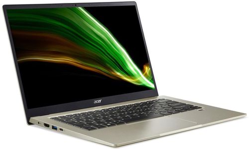 Acer Swift 1 SF114 34 14 Inch Intel Pentium Silver N6000 4GB RAM 256GB SSD Intel UHD Graphics 615 Windows 10 Home Gold Laptop Acer