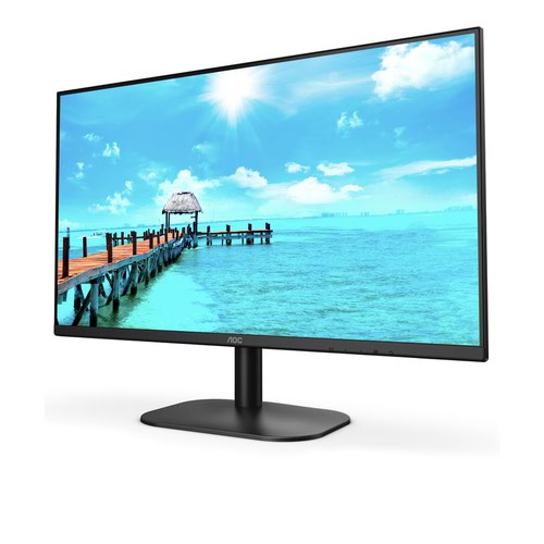 AOC B2 27B2H 27 Inch 1920 x 1080 Pixels Full HD Resolution 75Hz Refresh Rate 4ms Response Time HDMI VGA LED Monitor