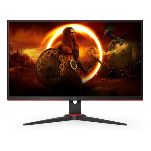 AOC 24G2SAE 23.8 Inch 1920 x 1080 Pixels Full HD Resolution 165Hz Refresh Rate 4ms Response Time HDMI DisplayPort LED Gaming Monitor  8AO24G2SAE