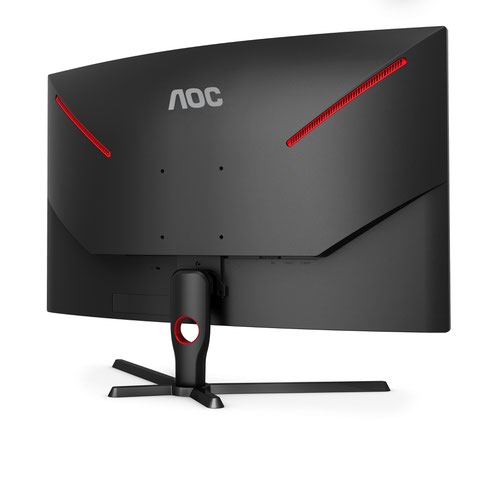 AOC C32G3AE 31.5 Inch 1920 x 1080 Pixels Full HD Resolution 165Hz Refresh Rate 4ms Response Time HDMI DisplayPort USB LED Gaming Monitor