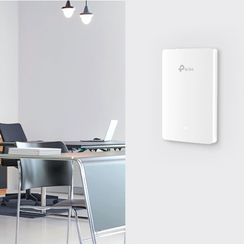 TP Link AX1800 Wall Plate WiFi 6 Dual Band Power Over Ethernet Gigabit Access Point Network Routers 8TPEAP615WALL