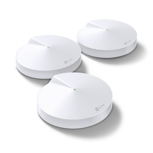 TP Link AC2200 Whole Home GigE MU MIMO WiFi System Pack of 3 Network Routers 8TPDECOM9PLUS3