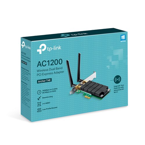 TP Link AC1200 Wireless Dual Band PCIe WLAN 867 Mbits Network Card 8TPARCHERT4E Buy online at Office 5Star or contact us Tel 01594 810081 for assistance