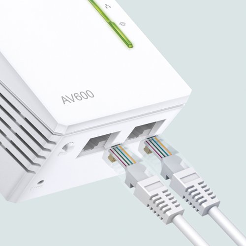 TP Link Powerline Homeplug WiFi 300Mbits Wireless N Extender Kit Home Plug Network 8TPTLWPA4220KIT