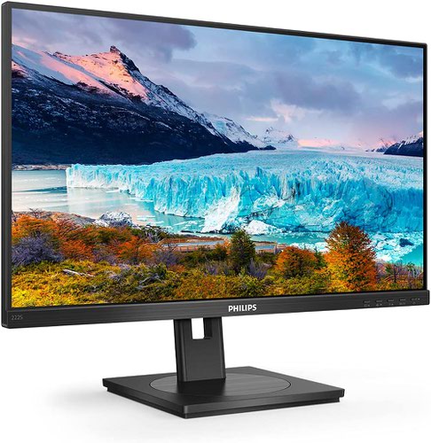 8PH222S1AE | Philips S Line monitor gives essential features for daily productivity and work comfortably. Virtually frameless with crisp FHD for an extended and clear view. EasyRead and Eye comfort with TUV certified to reduce eye fatigue.
