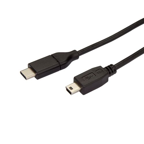 StarTech.com 2m USB C to Mini USB Cable Male to Male