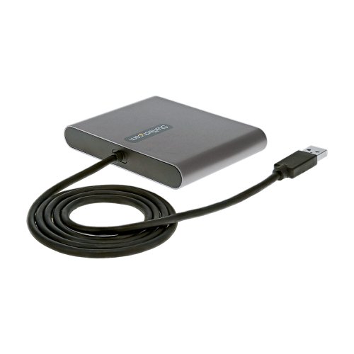 StarTech.com USB 3.0 to 4x HDMI Quad Monitor 1080p 60Hz Adapter Dongle