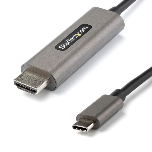 StarTech.com 4m USB C to HDMI 4K 60Hz HDR10 Video Adapter Cable AV Cables 8STCDP2HDMM4MH