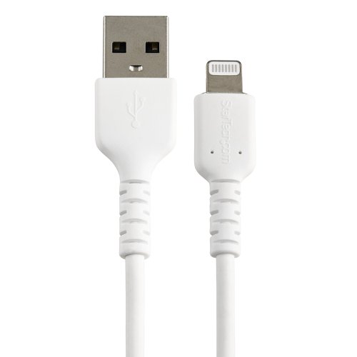 StarTech.com 15cm Durable USB A to Lightning Apple MFI Certified Cable White