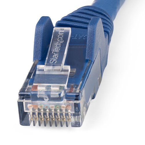 StarTech.com 2m CAT6 Low Smoke Zero Halogen 10 Gigabit Ethernet RJ45 UTP Network Cable with Strain Relief Blue