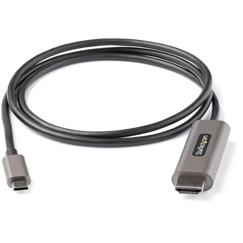 StarTech.com 1m USB C to 4K 60Hz HDR10 Video Adapter Cable AV Cables 8STCDP2HDMM1MH