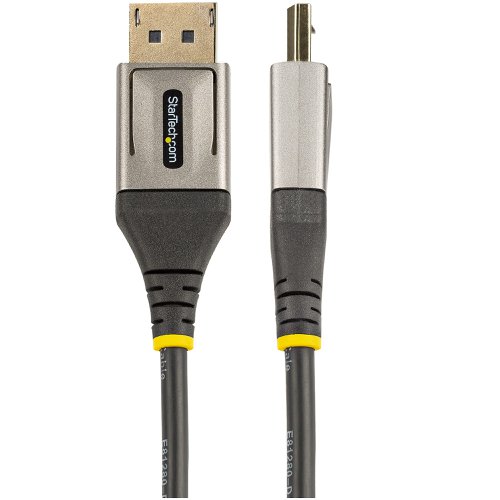 StarTech.com 1m VESA 1.4 Ultra HD 4K 120Hz Certified DisplayPort Cable 8STDP14VMM1M Buy online at Office 5Star or contact us Tel 01594 810081 for assistance