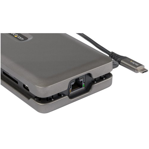 StarTech.com USB C to 4K 60Hz HDMI 2.0 Multiport Adapter with 2 Port Hub  8STDKT31CSDHPD3