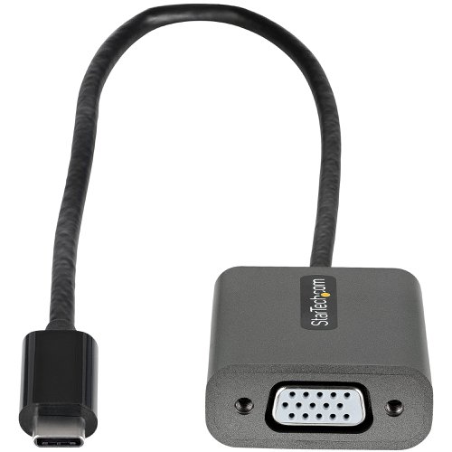 StarTech.com 1080p USB C to VGA Adapter 12 Inch Cable StarTech.com