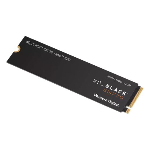 Western Digital 500GB Black SN770 PCIe G4 M.2 NVMe Internal Solid State Drive Solid State Drives 8WDS500G3X0E