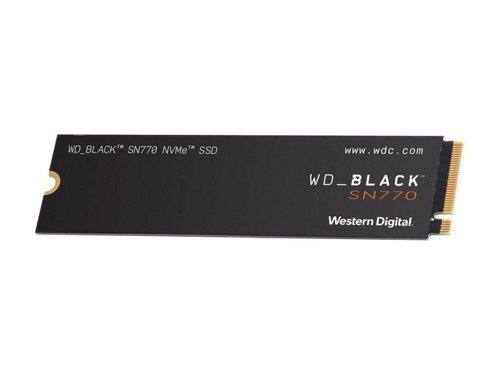 Western Digital 1TB Black SN770 PCIe G4 M.2 NVMe Internal Solid State Drive Solid State Drives 8WDS100T3X0E