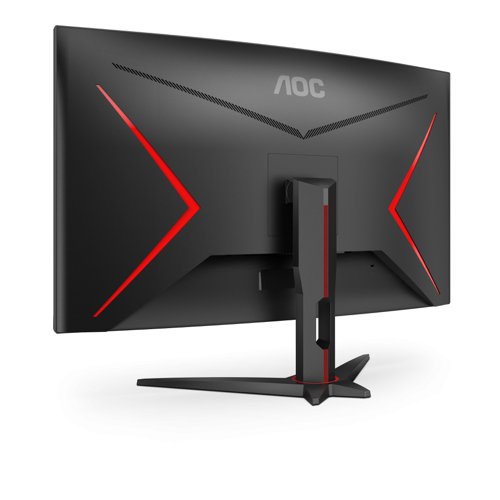 8AOCQ32G2SE | Its size of 31.5'' supports QHD resolution at a refresh rate of 165 Hz and 1 ms response time. Enjoy your favourite games with 1500R curvature and 250-nit luminance. Thanks to FreeSync Premium, display and GPU work in perfect synchronicity.