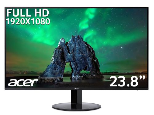 Acer SA241YABI 23.8 Inch Zero Frame Monitor HDMI VGA