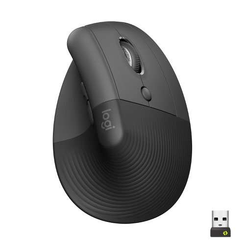 Raise your hand into comfort. Realign into a more natural posture. And relax into focus, all day long with Lift Vertical Ergonomic Mouse — a great fit for small to medium hands.