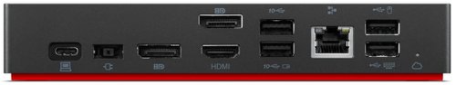 Lenovo ThinkPad Universal USB C HDMI DisplayPort Gigabit Ethernet Smart Dock UK 8LEN40B20135
