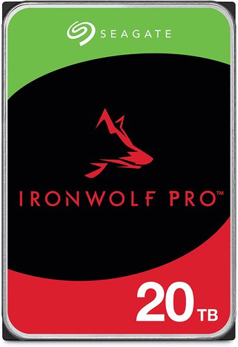Seagate IronWolf Pro 72 20TB SATA 6Gbs 3.5 Inch Internal Hard Disk Drive