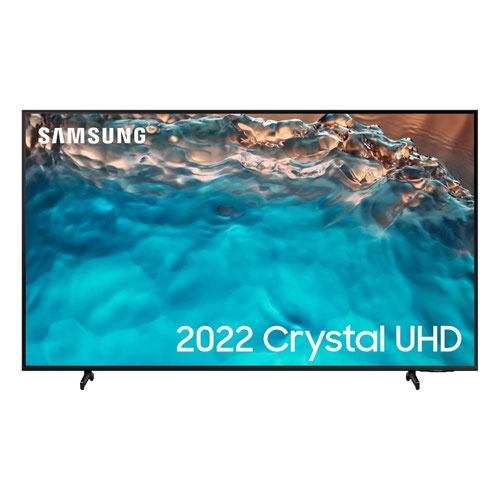 Samsung BU8000 2022 55 Inch 3840 x 2160 Pixels 4K Ultra HD Resolution 8ms Response Time HDMI USB Crystal Smart TV