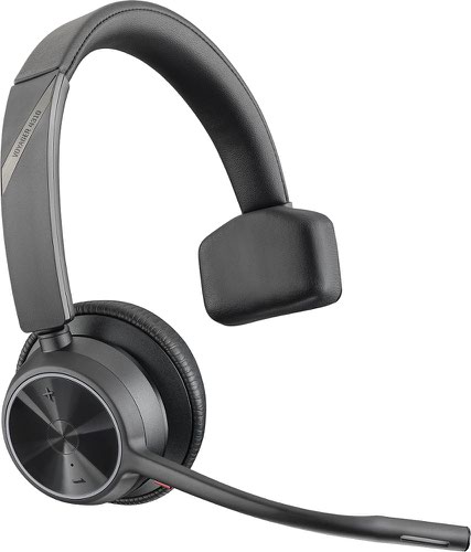 8PO76U48AA | Free your workers from their desks with the perfect entry-level Bluetooth wireless headset. Meet the Voyager 4300 UC Series. It’s everything they need to stay productive and connect to all their devices whether at home or in the office. Keep your teams productive with outstanding audio quality, all-day comfort and dual-mic Acoustic Fence technology that eliminates background noise. And it’s an IT manager’s dream with easy deployment and full remote management – all at an unbeatable price.Walk-and-talk with ease with up to 50 meters/164 feet of Bluetooth wireless range (with included BT700 USB adapter). One headset, choose your device-PC/Mac and mobile phone connection options with UC versions. Extend the battery life of your headset by using it corded, with audio over USB mode. Stay productive with up to a full 24 hours of wireless talk time.